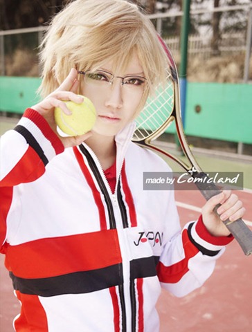 【新テニスの王子様風】日本代表ジャージ (白)